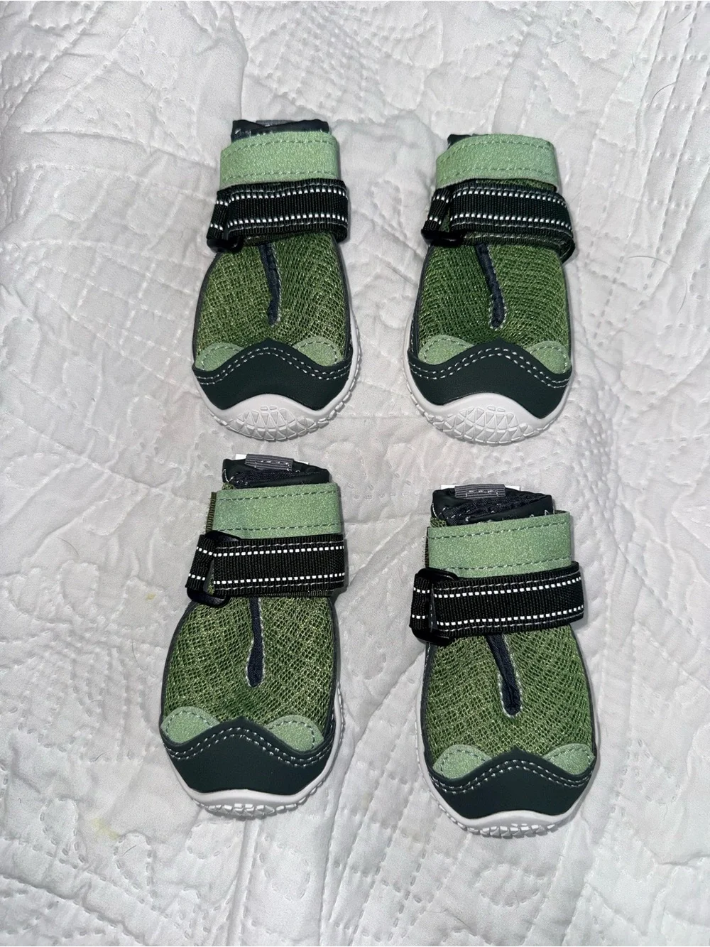 Spark Paws Green Hot Pavement Pawtector Dog Shoes